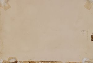 Scuola lombarda del XIX secolo : Paesaggio con figure.  - Asta ASTA 327 - DISEGNI DA UNA COLLEZIONE TORINESE E ALTRE COMMITTENZE - Associazione Nazionale - Case d'Asta italiane