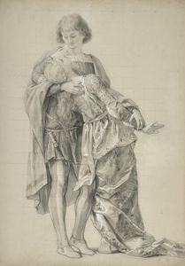 Scuola lombarda del XIX secolo - Paolo e Francesca.