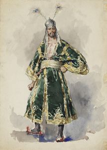 POVEDA  Y JUAN VICENTE (1857 - 1935) - Principe di Persia.