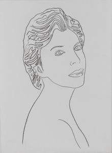 WARHOL ANDY (1928 - 1987) - Ritratto di donna.