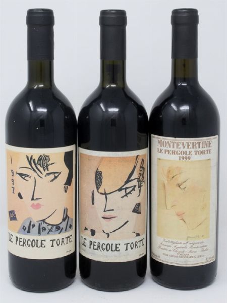 Le Pergole Torte, Montevertine, 3 bts  - Asta Vini da collezione - Associazione Nazionale - Case d'Asta italiane