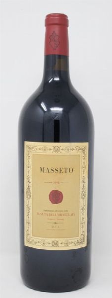 Masseto, Tenuta dell'Ornellaia, 1998  - Asta Vini da collezione - Associazione Nazionale - Case d'Asta italiane
