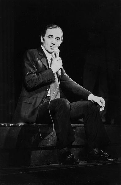 Anonimo : Charles Aznavour  - Asta Fotografia: Celebrities - Associazione Nazionale - Case d'Asta italiane
