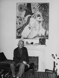 Anonimo : Marc Chagall  - Asta Fotografia: Celebrities - Associazione Nazionale - Case d'Asta italiane
