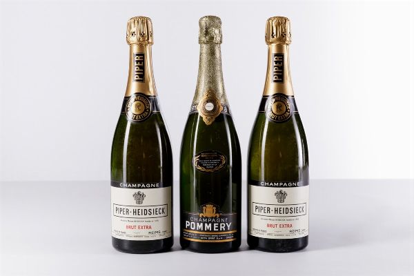 Piper Heidsieck, Champagne Extra Brut Pommery, Champagne  - Asta Summer Wine | Cambi Time - Associazione Nazionale - Case d'Asta italiane