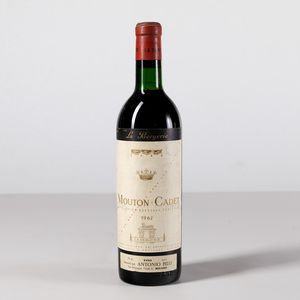 Baron Philippe de Rothschild Mouton Cadet La Bergerie, Bordeaux  - Asta Summer Wine | Cambi Time - Associazione Nazionale - Case d'Asta italiane