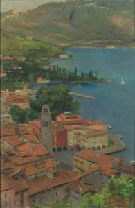 VAN PUYENBROECK (1906-?) VITAL - Riva del Garda.
