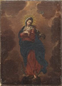 ARTISTA DEL XVIII SECOLO - Madonna Immacolata.