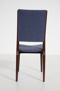 GERLI EUGENIO (n. 1923) : Quattro sedie S81 produzione Tecno  - Asta ASTA 332 - DESIGN (online ) - Associazione Nazionale - Case d'Asta italiane