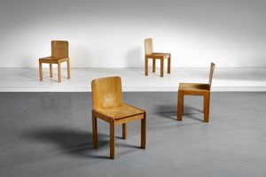 SCARPA AFRA (1937 -2011) & TOBIA (n. 1935) - attribuito. Quattro sedie