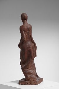MAZZOLANI ENRICO (1876 - 1968) : Figura di donna  - Asta ASTA 332 - DESIGN (online ) - Associazione Nazionale - Case d'Asta italiane