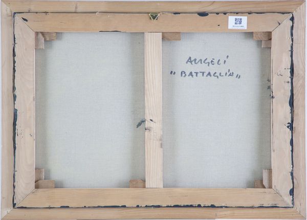 ANGELI FRANCO (1935 - 1988) : Battaglia.  - Asta ASTA 333 - ARTE MODERNA E CONTEMPORANEA (online) - Associazione Nazionale - Case d'Asta italiane