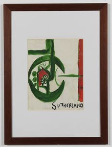 SUTHERLAND GRAHAM (1903 - 1980) - Senza titolo.