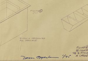 OPPENHEIM DENNIS (1938 - 2011) : Variation on excavated sculptures.  - Asta ASTA 333 - ARTE MODERNA E CONTEMPORANEA (online) - Associazione Nazionale - Case d'Asta italiane