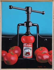 Mark KOSTABI (Los Angeles 1960-11-27- ) - Tomato paste