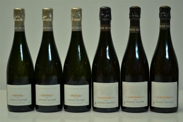 Selezione Champagne Domaine Jacques Selosse  - Asta VINI PREGIATI DA IMPORTANTI CANTINE ITALIANE - Associazione Nazionale - Case d'Asta italiane