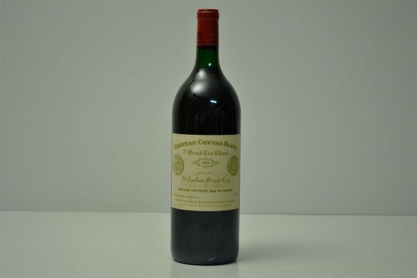 Chateau Cheval Blanc 1988  - Asta VINI PREGIATI DA IMPORTANTI CANTINE ITALIANE - Associazione Nazionale - Case d'Asta italiane