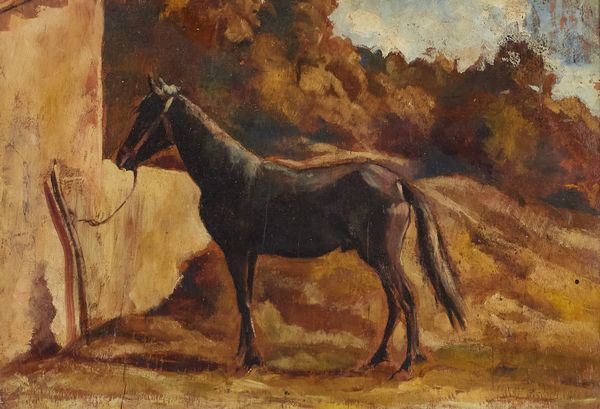 Carlini Spartaco (Attribuito) : Cavallo al sole  - Asta Arte Moderna e Contemporanea, '800 e'900 - Associazione Nazionale - Case d'Asta italiane