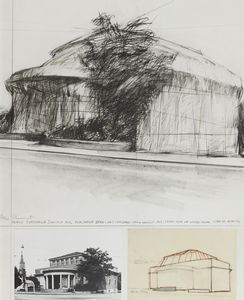 Christo - Wrapped kunsthalle bern project