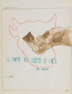 Lucio Venna - Il poema del vestito di latte per Marinetti