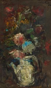 Osman Lorenzo De Scolari - Vaso di fiori