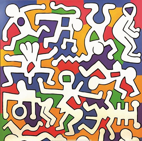 Haring Keith : (UNTITLED)  - Asta Manifesti | Cambi Time - Associazione Nazionale - Case d'Asta italiane