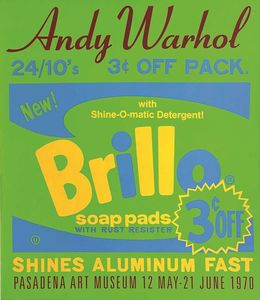 Warhol Andy - SHINES ALUMINUM FAST / PASADENA ART MUSEUM