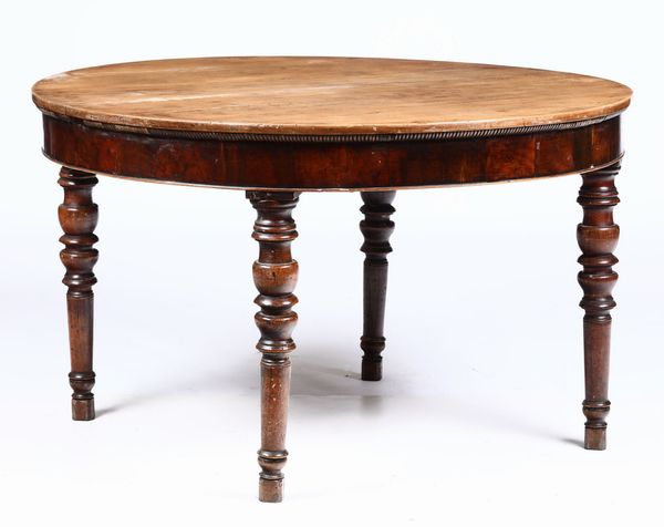Tavolo in legno circolare, XIX secolo  - Asta Arredi | Cambi Time - Associazione Nazionale - Case d'Asta italiane