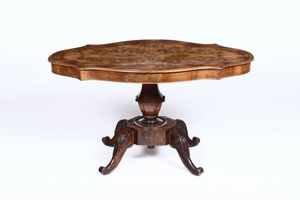 Tavolino a biscotto in legno, XIX secolo  - Asta Arredi | Cambi Time - Associazione Nazionale - Case d'Asta italiane