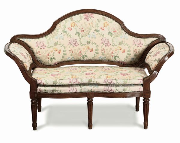 Piccolo divano in stile Luigi XVI, inizio XIX secolo  - Asta Arredi | Cambi Time - Associazione Nazionale - Case d'Asta italiane
