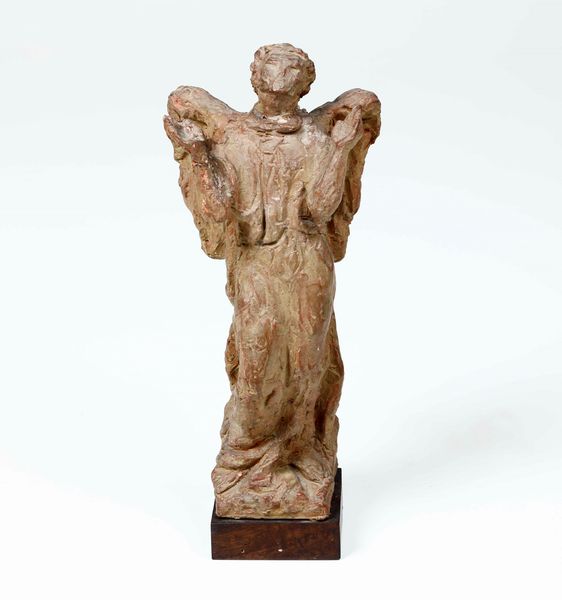 Scultura in terracotta, Angelo  - Asta Da una collezione genovese | Cambi Time - Associazione Nazionale - Case d'Asta italiane