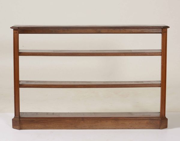 Piccola libreria in legno, XX secolo  - Asta Da una collezione genovese | Cambi Time - Associazione Nazionale - Case d'Asta italiane