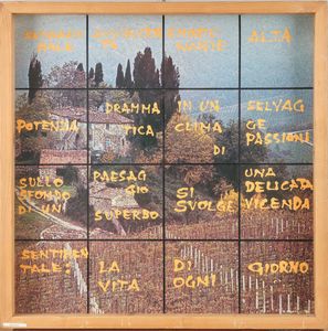 Eugenio Miccini : Senza titolo<BR>  - Asta Arte Moderna e Contemporanea | Cambi Time - Associazione Nazionale - Case d'Asta italiane