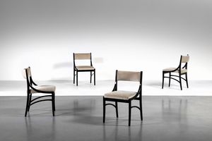 PARISI ICO (1916 - 1996) - Quattro sedie per Spartaco Brugnoli
