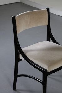 PARISI ICO (1916 - 1996) : Quattro sedie per Spartaco Brugnoli  - Asta ASTA 338 - DESIGN (online) - Associazione Nazionale - Case d'Asta italiane