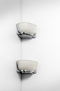SEGUSO VETRI D'ARTE : Coppia di lampade da parete  - Asta ASTA 338 - DESIGN (online) - Associazione Nazionale - Case d'Asta italiane