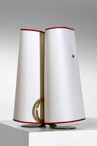 SCARPA AFRA (1937 -2011) & TOBIA (n. 1935) - Lampada da tavolo Abatina per Flos