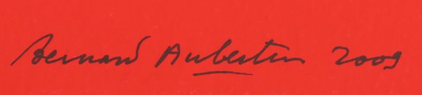 AUBERTIN BERNARD (1934 - 2015) : Papier rouge Brl.  - Asta 225 MODERN & CONTEMPORARY - Associazione Nazionale - Case d'Asta italiane