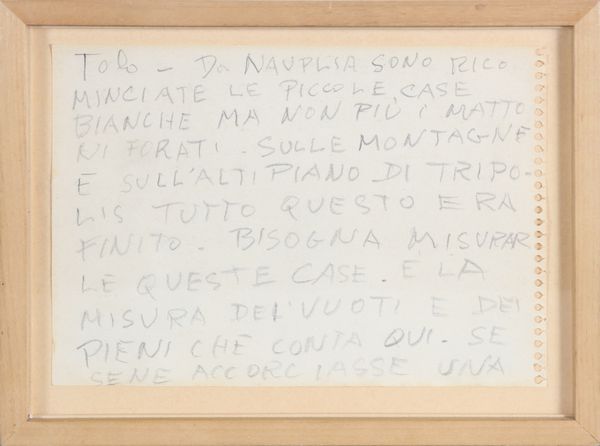 NOVELLI GASTONE (1925 - 1968) : Senza titolo.  - Asta 225 MODERN & CONTEMPORARY - Associazione Nazionale - Case d'Asta italiane