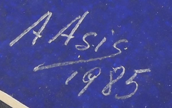 ASIS ANTONIO (n. 1932) : Cerchi concentrici n.1002.  - Asta 225 MODERN & CONTEMPORARY - Associazione Nazionale - Case d'Asta italiane