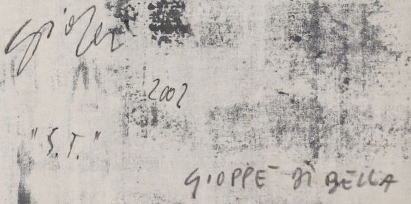 DI BELLA GIOPPE (1945 - 2007) : Senza titolo.  - Asta 225 MODERN & CONTEMPORARY - Associazione Nazionale - Case d'Asta italiane