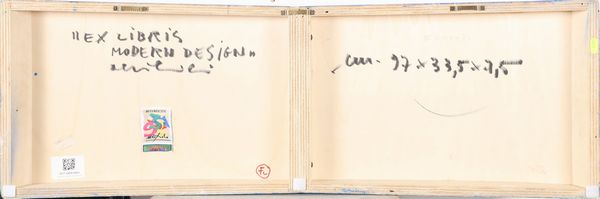 NESPOLO UGO (n. 1941) : Ex libris modern design.  - Asta 225 MODERN & CONTEMPORARY - Associazione Nazionale - Case d'Asta italiane