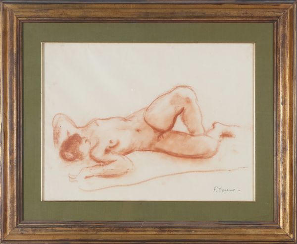 CARENA FELICE (1879 - 1966) : Nudo.  - Asta 225 MODERN & CONTEMPORARY - Associazione Nazionale - Case d'Asta italiane