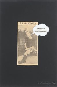 MARCUCCI LUCIA (n. 1933) : La bambola.  - Asta 225 MODERN & CONTEMPORARY - Associazione Nazionale - Case d'Asta italiane