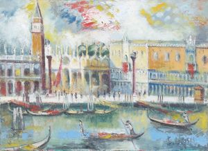 CAPPELLO EMANUELE (n. 1936) : Venezia.  - Asta 225 MODERN & CONTEMPORARY - Associazione Nazionale - Case d'Asta italiane