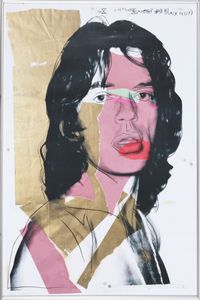 WARHOL ANDY (1928 - 1987) - Mike Jagger.