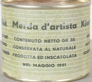 MANZONI PIERO (1963 - 2013) : Merda d'artista.  - Asta 225 MODERN & CONTEMPORARY - Associazione Nazionale - Case d'Asta italiane