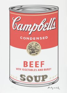 WARHOL ANDY (1928 - 1987) : Campbell's soup.  - Asta 225 MODERN & CONTEMPORARY - Associazione Nazionale - Case d'Asta italiane