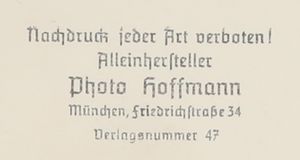 HOFFMANN HEINRICH (1885 - 1957) : Ritratto di Hitler a mezzobusto.  - Asta 225 MODERN & CONTEMPORARY - Associazione Nazionale - Case d'Asta italiane