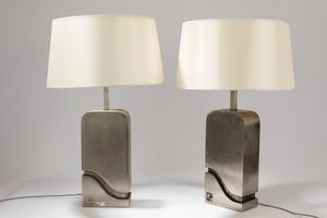PIERRE CARDIN - Coppia di lampade da tavolo